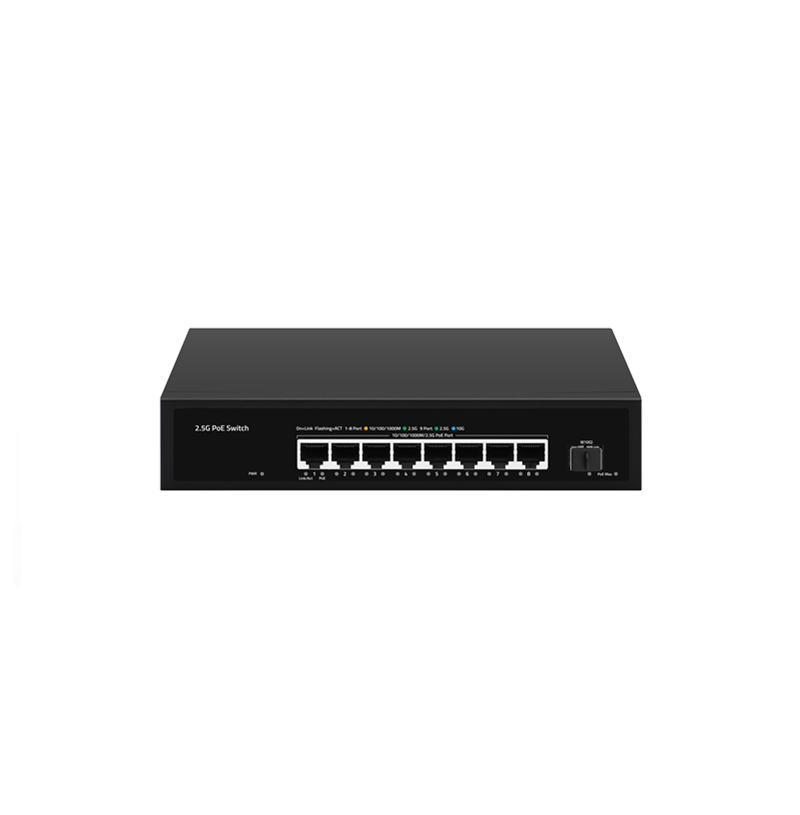 8-Ports 2.5G PoE Switch