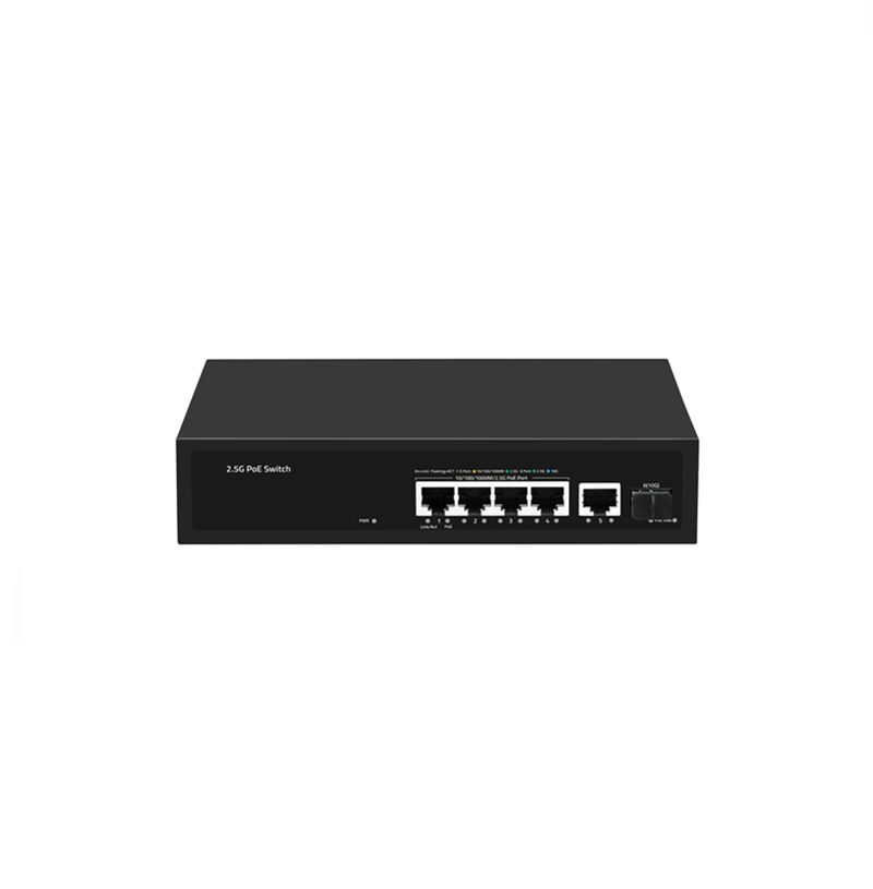 4-Ports 2.5G PoE Switch (Model: KS-POE-G6F)