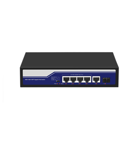 4-Ports Gigabit PoE Switch (Model:KS-POE-G6F)