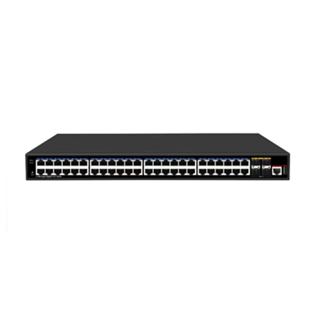 10G Uplink 52 Port Gigabit L3 Managed Ethernet POE Switch